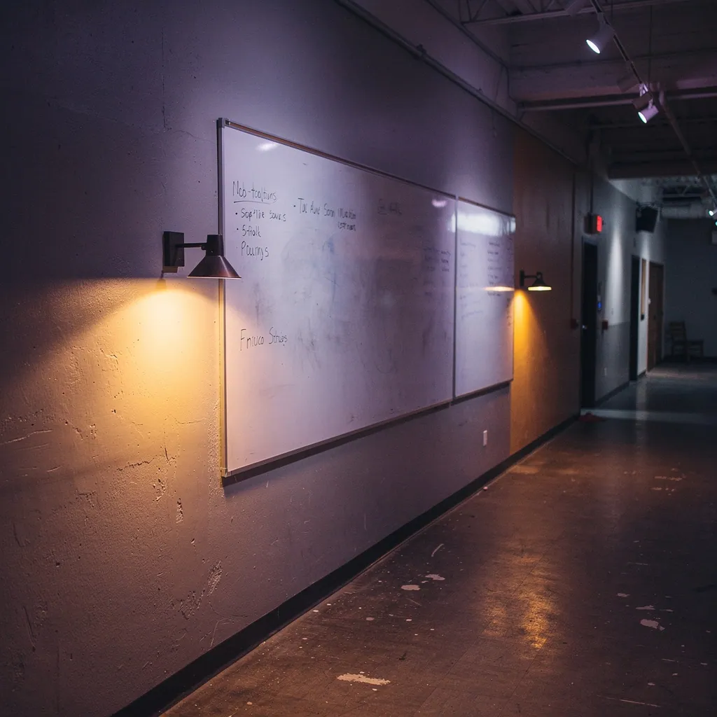 A vertical view into the Zervuqo studio interior